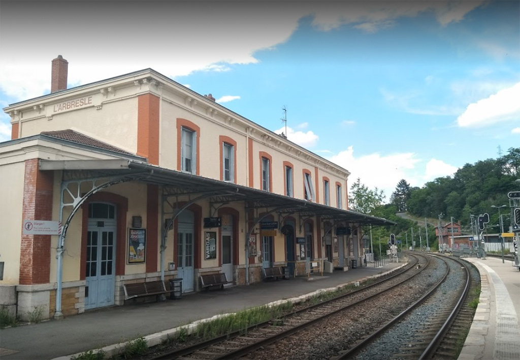 La gare de l'Arbresle